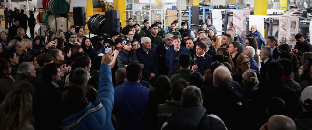 Kicillof ratificó que su gobierno «invierte para que las empresas bonaerenses sean más competitivas y para que sus trabajadores estén preparados para los desafíos del futuro»