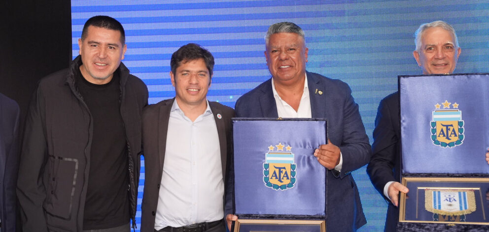 A través de un acuerdo conjunto, Tapia y Kicillof presentaron el Masterplan de obras del Estadio Único de La Plata “Diego Armando Maradona”