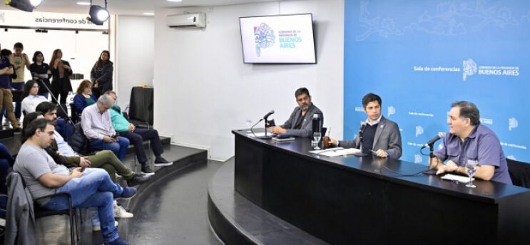 Narcotráfico: Kicillof le exigió a Milei que convoque a los gobernadores «para el armado de una mesa nacional que permita abordar un problema que afecta a toda la Argentina»