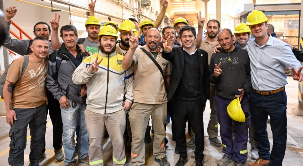 Kicillof: «nuestro mandato es defender la salud, la educación, la producción y el trabajo»