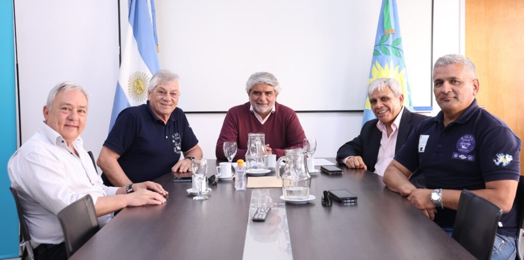 Walter Correa recibió a dirigentes del SUPA Bajo Paraná y reafirmó el compromiso del Gobierno bonaerense con los trabajadores