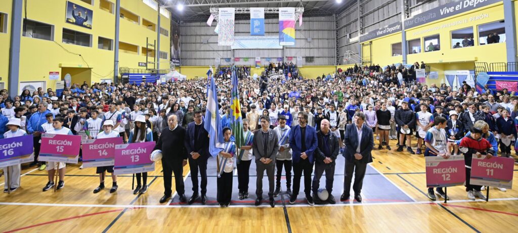 Juegos Escolares Bonaerenses 2025: «Defendemos la escuela pública y gratuita»