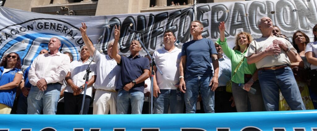 La CGT repudió el ataque del Gobierno a la UTA y a La Fraternidad