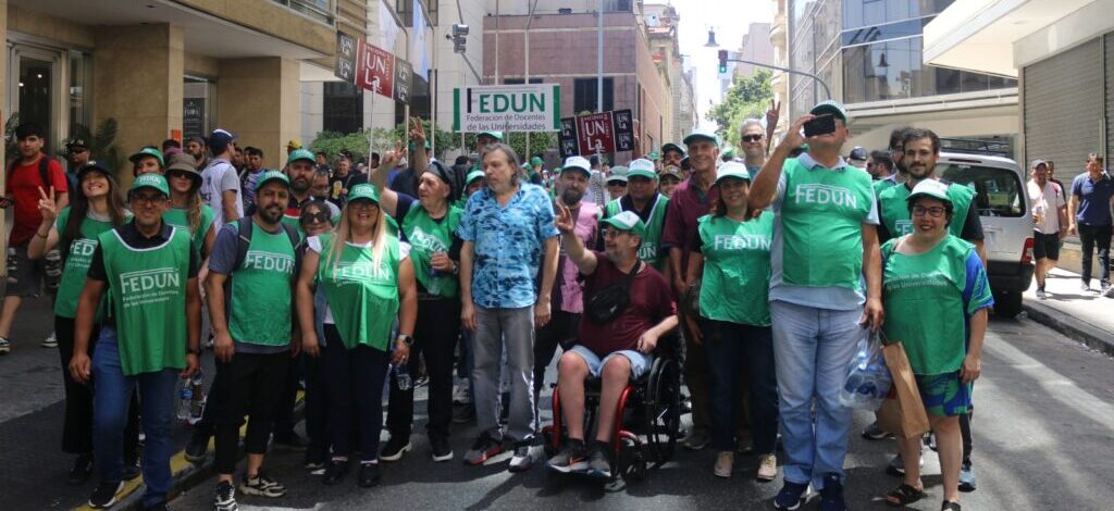 FEDUN resolvió profundizar el plan de lucha ante la negativa del gobierno libertario de cumplir con la Ley de Financiamiento Universitario