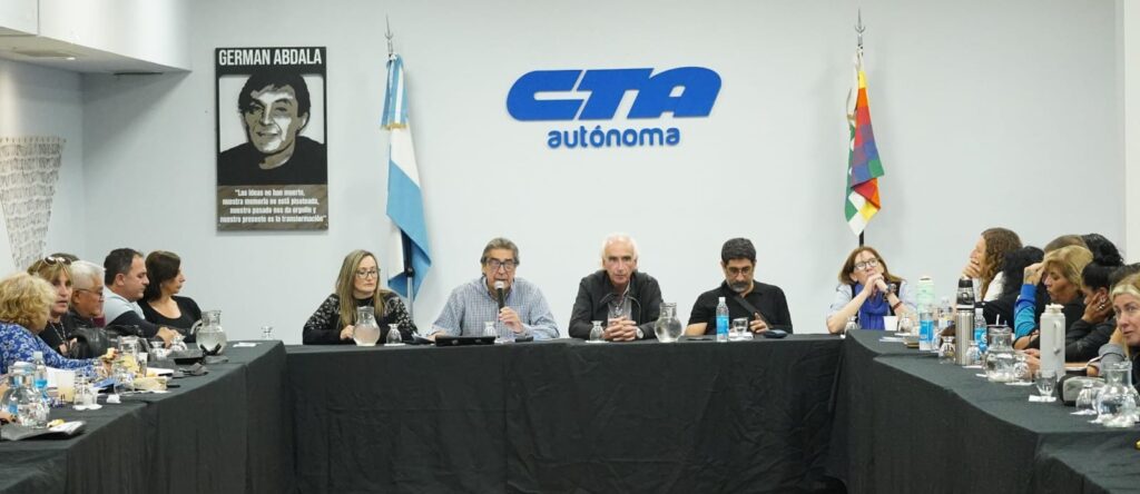 La CTA Autónoma decidió profundizar el plan de lucha contra las políticas libertarias