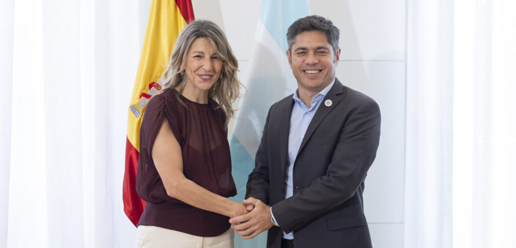 Kicillof en España: «Es fundamental que exploremos toda la potencialidad de la cooperación entre nuestras regiones»