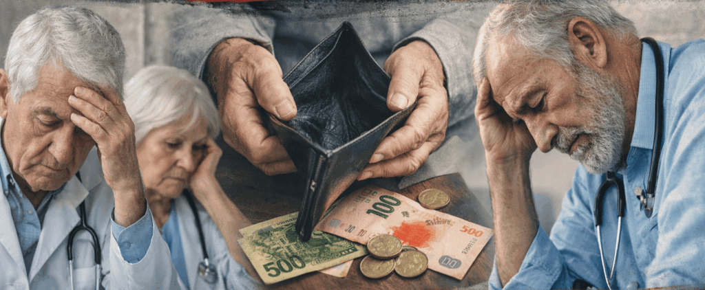 Médicos jubilados en la pobreza: AMRA denunció que se cobran “jubilaciones indignas” y el congelamiento de haberes