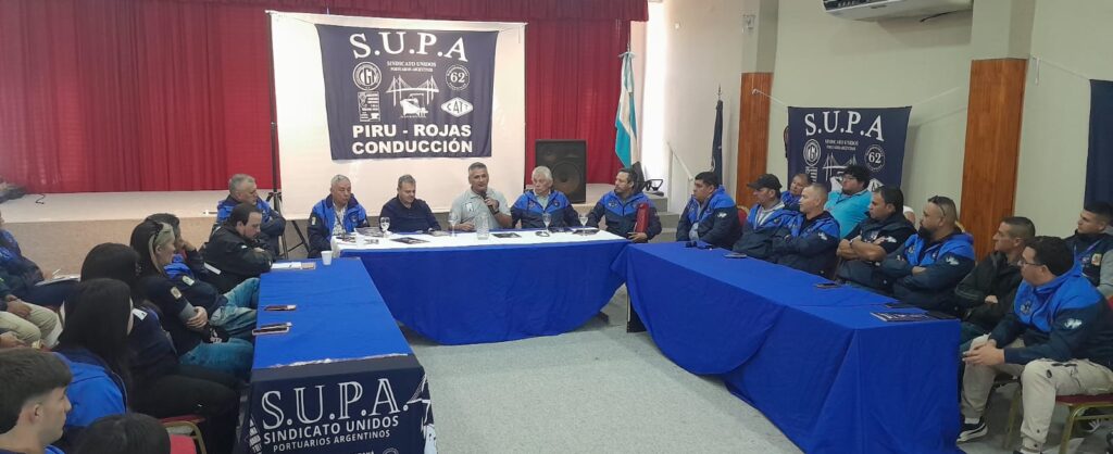 El SUPA Bajo Paraná reunió a trabajadores portuarios de cinco provincias en el primer encuentro regional del NEA-Litoral: «Somos portuarios»