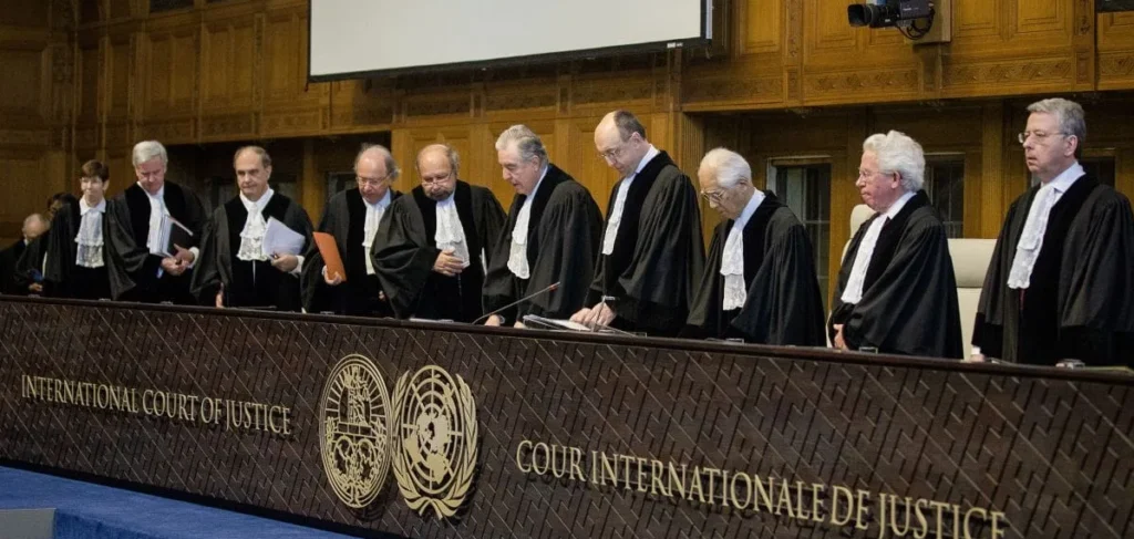 La Corte Internacional de Justicia reconoció que el derecho a huelga está protegido por los convenios de la OIT