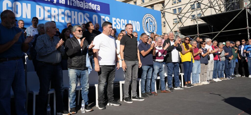 CGT: El trabajo es con derechos o es esclavo