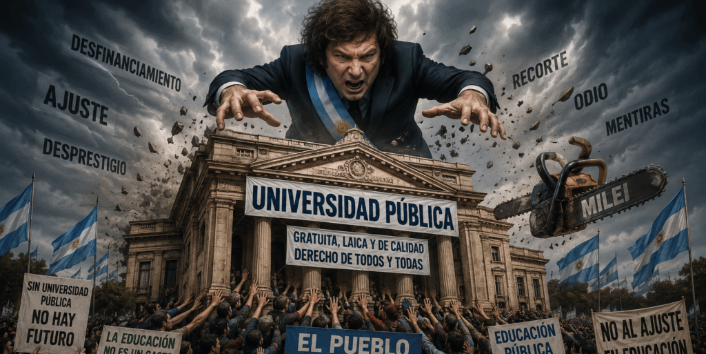 Universidad pública en la mira: Defender las aulas es defender la patria