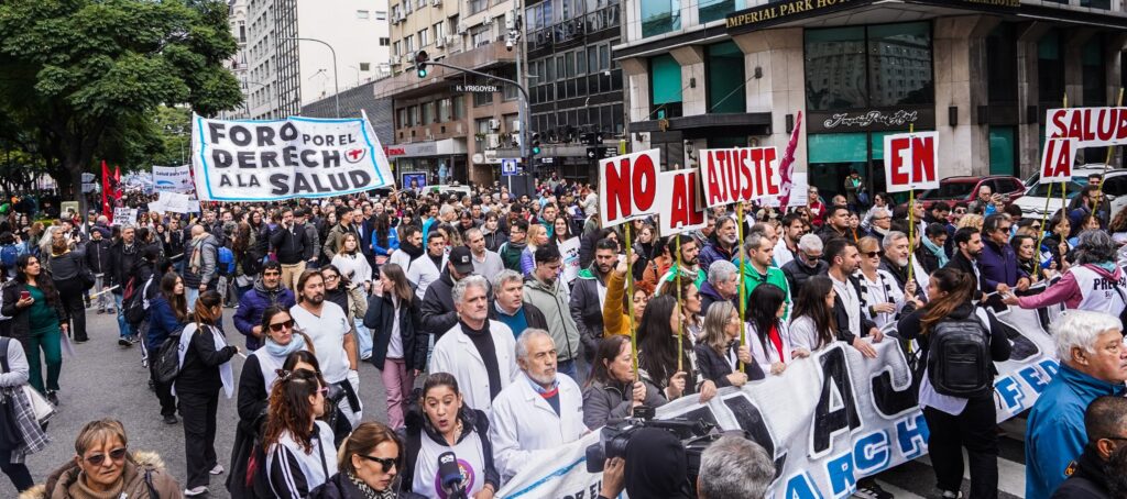 Marcha Federal en Defensa de la Salud Pública