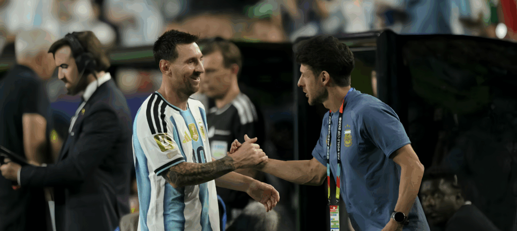 Aimar: «con Messi nos hemos acostumbrado a lo extraordinario»