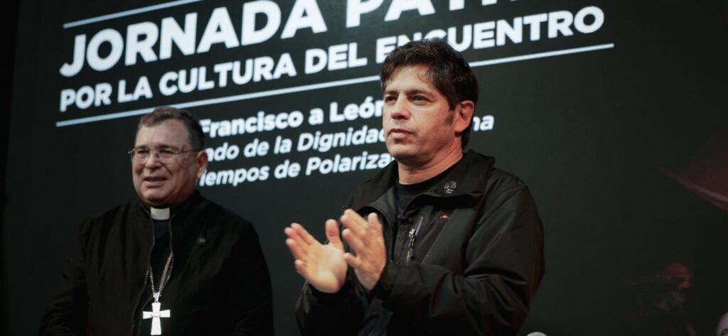 Kicillof pidió volver a organizar la sociedad «en torno a la producción, al trabajo y al fortalecimiento de los lazos comunitarios»