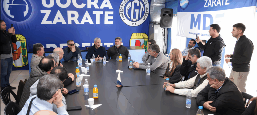 Ferraresi llevó a Zárate y San Nicolás sus propuestas para la provincia de Buenos Aires