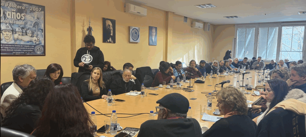 La CGT, las dos CTA y el Frente Cultural Federal lanzaron un plan de acción contra la ofensiva de Milei sobre la cultura