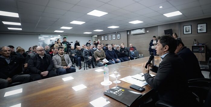 Kicillof en el Chaco: «Milei propone un país injusto e inhumano, que destruye nuestro entramado productivo y va en contra de la soberanía nacional»