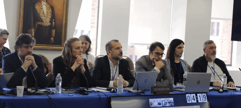 El Frente de Sindicatos Unidos denunció ante la Comisión Interamericana de Derechos Humanos la reforma laboral impulsada por Milei