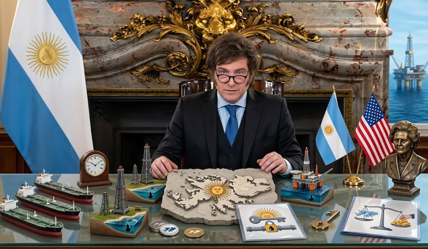 El discurso de Milei sobre Malvinas es humo y no un manto de neblinas
