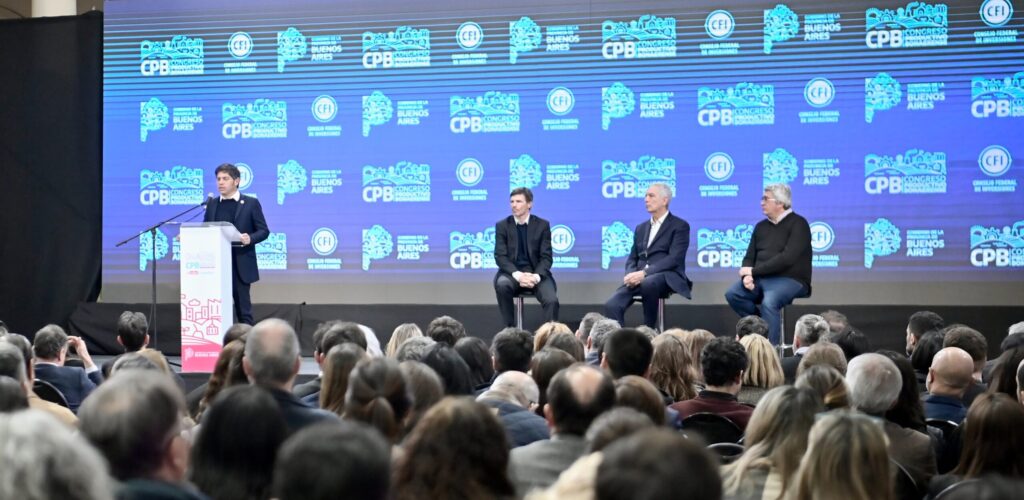 Kicillof inauguró el 4° Congreso Productivo Bonaerense: «no hay futuro posible sin producción, sin trabajo, sin ciencia y sin soberanía»