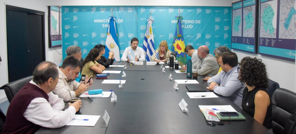 El Gobierno bonaerense y el de Uruguay desarrollaron una agenda común para fortalecer la salud pública