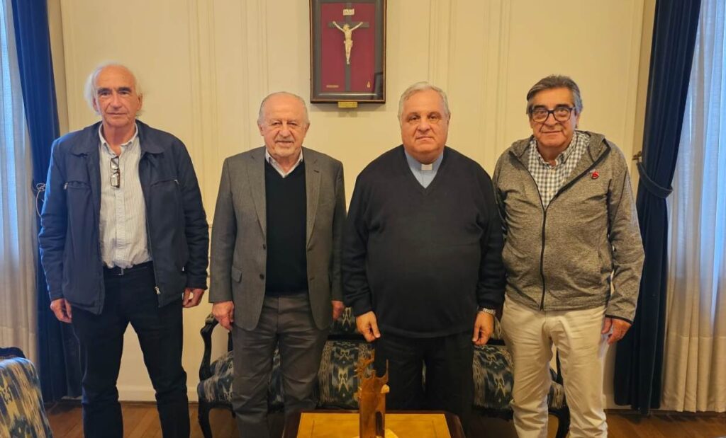 Visita del Papa León XIV: Dirigentes de las dos CTA se reunieron con Monseñor Marcelo Colombo