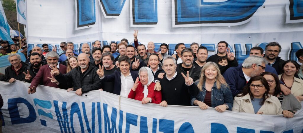 Andrés Larroque: «la calle siempre tiene un mensaje de unidad»
