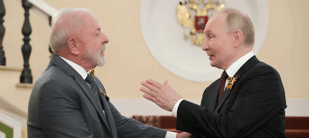 Putin felicitó a Lula por el triunfo electoral y ratificó el fortalecimiento de la alianza estratégica entre Rusia y Brasil
